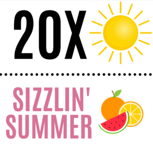 20 X Sizzlin Summer